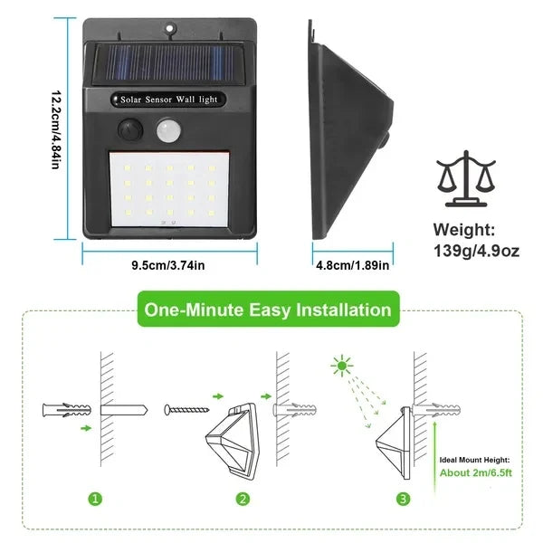 Solar Sensor Light