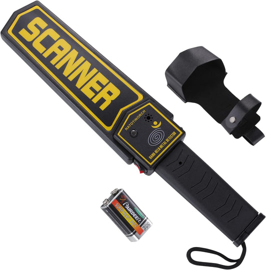 Handheld Metal Detector Wand,Security Scanner for Knives, Weapons,Metals